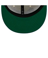 New Era Men's White Atlanta Braves Jersey Pinstripe 9FIFTY Snapback Hat