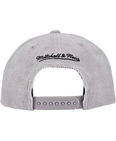 Mitchell & Ness Men's Gray Chicago White Sox Corduroy Snapback Hat