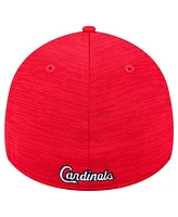 New Era Men's Red St. Louis Cardinals Tech 39THIRTY Flex Hat