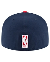 New Era Men's Navy/Red La Clippers 2-Tone 59FIFTY Fitted Hat
