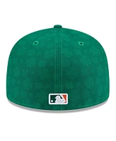 New Era Men's Kelly Green Miami Marlins St. Patrick's Day 59FIFTY Fitted Hat