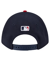 New Era Big Boys and Girls Navy Atlanta Braves Player Replica 9FORTY Adjustable Hat
