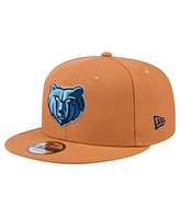 New Era Men's Tan Memphis Grizzlies Color Pack 9FIFTY Snapback Hat