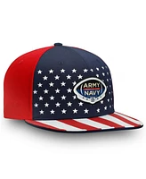 Fanatics Men's Navy/Red Army Black Knights vs. Navy Midshipmen Americana Adjustable Snapback Hat