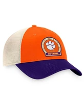 Top of the World Men's Orange Clemson Tigers Refined Trucker Adjustable Hat