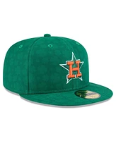 New Era Men's Kelly Green Houston Astros St. Patrick's Day 59FIFTY Fitted Hat