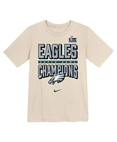 Nike Preschool Cream Philadelphia Eagles Super Bowl Lix Champions T-Shirt