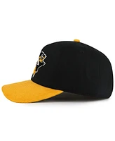 American Needle Men's Black/Gold Pittsburgh Penguins Burnett Adjustable Hat