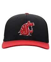 Top of the World Men's Black Washington State Cougars Reflex Fitted Hat