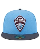 New Era Men's Light Blue Colorado Rapids 2025 Kickoff 59FIFTY Fitted Hat