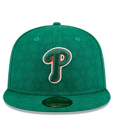 New Era Men's Kelly Green Philadelphia Phillies St. Patrick's Day 59FIFTY Fitted Hat