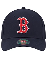 New Era Big Boys and Girls Navy Boston Red Sox Player Replica 9FORTY Adjustable Hat