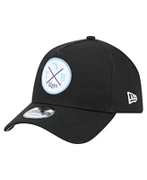 New Era Men's Black Tampa Bay Rays 9FORTY A-Frame Adjustable Hat