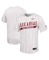 Nike Men's White Arkansas Razorbacks Limited Baseball Jersey