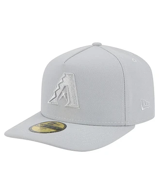 New Era Men's Gray Arizona Diamondbacks Colorpack 59FIFTY Fitted Hat