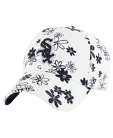 '47 Brand Big Girls White Chicago White Sox Daisy Delight Clean Up Adjustable Hat