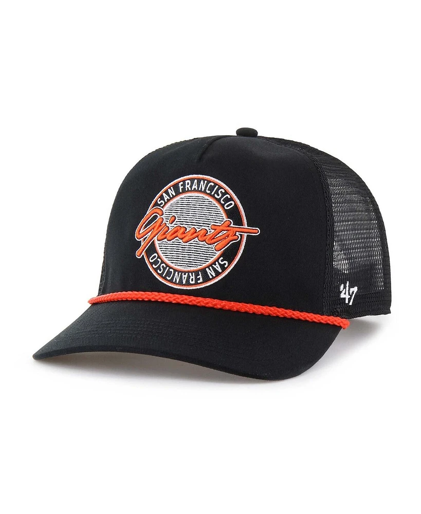 '47 Brand Men's Black San Francisco Giants Promenade Hitch Adjustable Hat