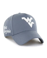 '47 Brand Men's Gray West Virginia Mountaineers Foundation Offside Adjustable Hat