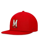 Top of the World Men's Red Maryland Terrapins Fundamental Snapback Hat