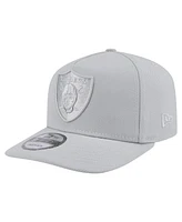 New Era Men's Gray Las Vegas Raiders Color Pack 9FIFTY Snapback Hat