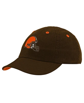 Outerstuff Baby Boys and Girls Brown Cleveland Browns Team Slouch Flex Hat
