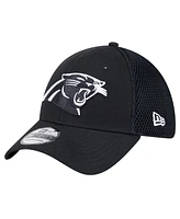 New Era Men's Black Carolina Panthers Main Neo 39THIRTY Flex Hat