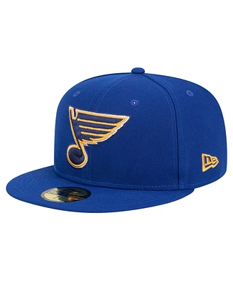 New Era Men's Navy St. Louis Blues Core 59FIFTY Fitted Hat