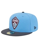 New Era Men's Light Blue Colorado Rapids 2025 Kickoff 59FIFTY Fitted Hat