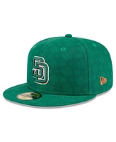 New Era Men's Kelly Green San Diego Padres St. Patrick's Day 59FIFTY Fitted Hat