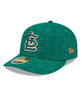 New Era Men's Kelly Green St. Louis Cardinals Patrick's Day Low Profile 59FIFTY Fitted Hat