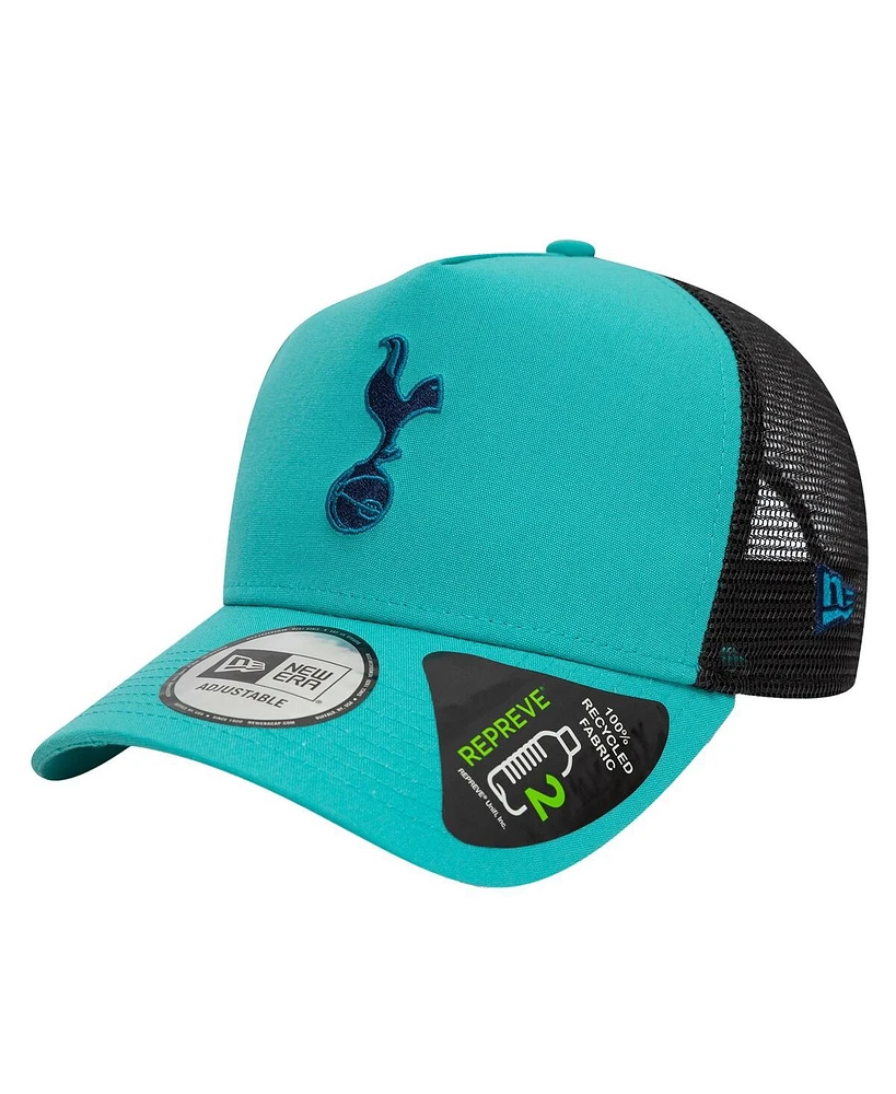 New Era Men's Turquoise Tottenham Hotspur Trucker Adjustable Hat