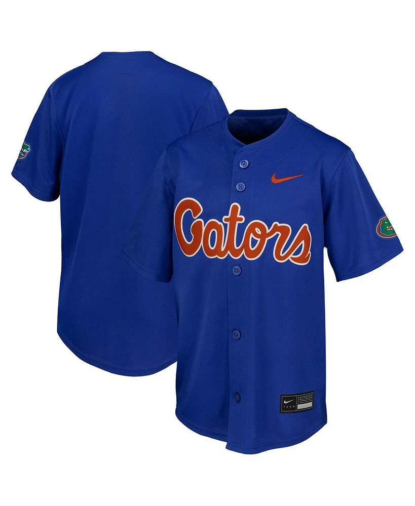 Nike Big Boys and Girls Royal Florida Gators Limited Baseball Jersey