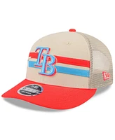 New Era Men's Cream Tampa Bay Rays 2024 Mlb All-Star Game Mesh Back Low Profile 9FIFTY Snapback Hat