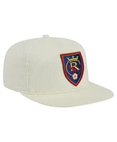 New Era Men's Cream Real Salt Lake 2025 Kickoff Snapback Golfer Hat