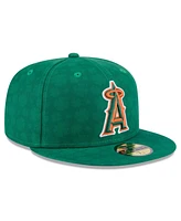 New Era Men's Kelly Green Los Angeles Angels St. Patrick's Day 59FIFTY Fitted Hat