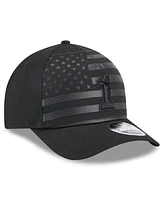 New Era Men's Black Ross Chastain American Flag 9FORTY M-Crown A-Frame Adjustable Hat