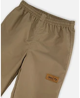 Deux par Deux Kids Unisex Splash Pants Taupe - Toddler|Child