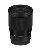 Sigma 16mm f/1.4 Dc Dn Contemporary Lens for Canon Ef-m