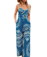 Cupshe Women's Nomad Spirit Blue Jumpsuit