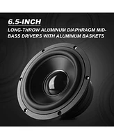 Edifier Bluetooth Active Speakers, Wireless Powered Bookshelf Speakers with Aluminum Drivers & Hi-Res Audio - Pair
