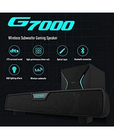 Edifier G7000 Wireless Subwoofer Gaming Bluetooth Speaker, Dts Surround Sound Rgb Lighting Effects