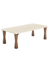 Tribesigns Executive Desk, 71" W x 35" D Large Office Desk, Modern Computer Desk Conference Table Meeting Room Table, Business Furniture for