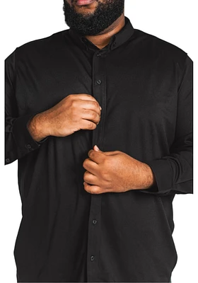 Regent Row Big & Tall commuter shirt long sleeve button down