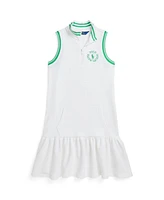 Polo Ralph Lauren Big Girls Pony Logo Terry Dress