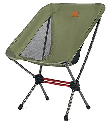 Naturehike Camping Chair, Foldable Chair with Storage Bag, Outdoor Portable Chair for Adults, Lightweight, Supports 330lbs, Backpacking Chair for Fish