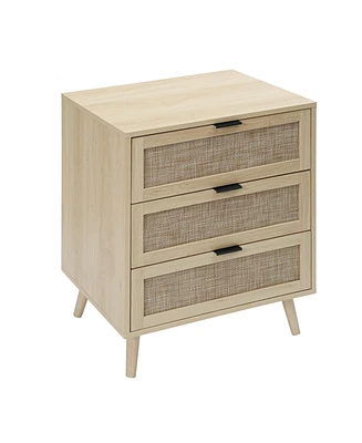 Mondawe 3 Drawer Cabinet, Suitable for bedroom, living room