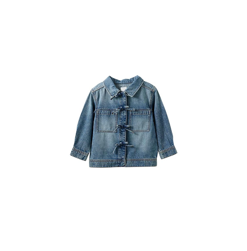 Cotton On Girls Emery Denim Shacket