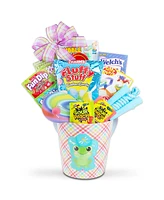 Alder Creek Gift Baskets Spring Outdoor Candy and Treats Easter Gift Basket Set, 12 Piece