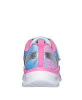 Skechers Little Girls Aloha Dream Fastening Strap Casual Sneakers From Finish Line