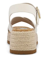 Mia Women's Nikky Round Toe Wedge Sandals
